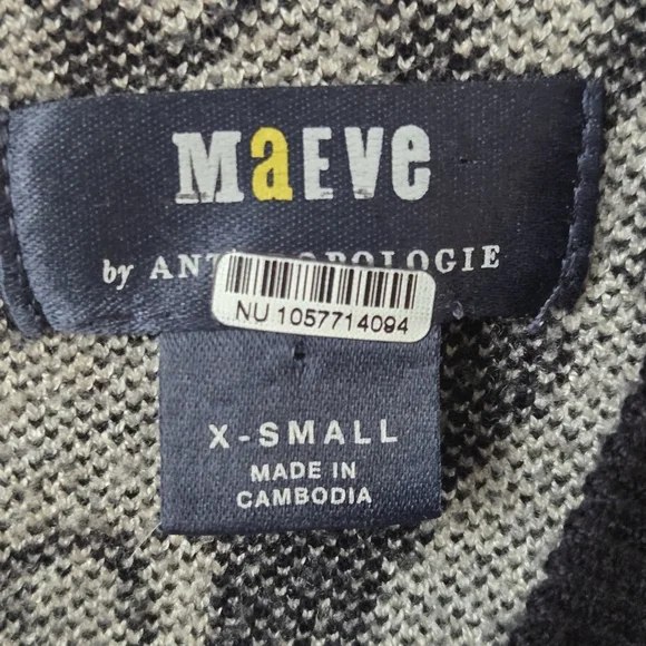 Anthropologie Maeve Harmon Jacquard Sweater Tee Poodle print - Picture 5 of 7